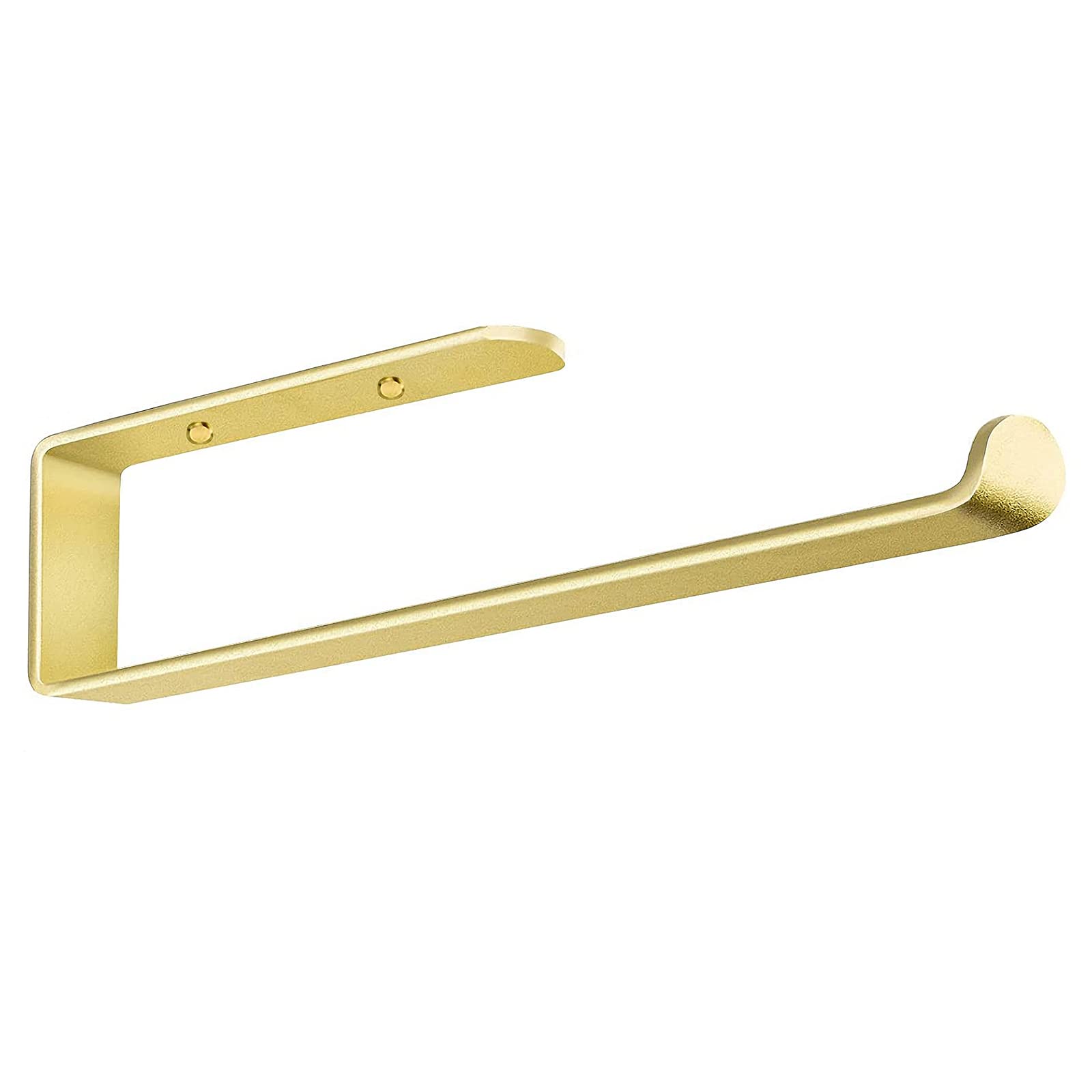 Gold Kitchen Bathroom Paper Holder Towel Holder Self Adhesive or Screw Mount 31cm V324-JWTBATHPAPRACK-31CMGD