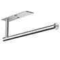 Kitchen Paper Holder Under Cabinet Wall Mount Adhesive Paper Towel Holder Rectangle Silver V324-JWTCPAPERHO-RCBS
