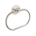 Bathroom Towel Ring Bathroom Towel Rack Adhesive Hand Towels Holder Towel Hanger Silver V324-JWTCTOWLRACK-OVSI