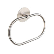 Bathroom Towel Ring Bathroom Towel Rack Adhesive Hand Towels Holder Towel Hanger Silver V324-JWTCTOWLRACK-OVSI