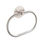 Bathroom Towel Ring Bathroom Towel Rack Adhesive Hand Towels Holder Towel Hanger Silver V324-JWTCTOWLRACK-OVSI