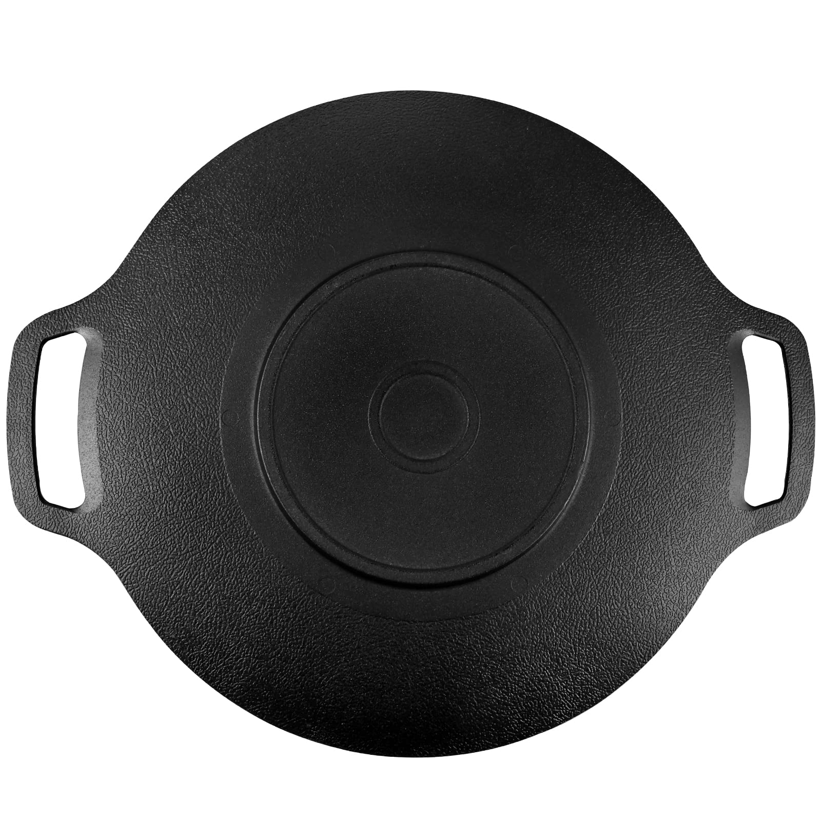 Korean Grill Pan Nonstick 6 Layer 40cm Round BBQ Griddle Indoor or Outdoor Cooking V324-KOBBPLATE