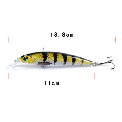 12x Popper Poppers 14cm Fishing Lure Lures Surface Tackle Fresh Saltwater V324-LB106