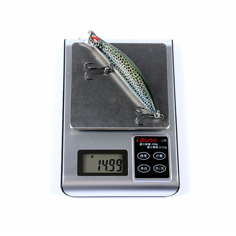 5X Popper Poppers 12.3cm Fishing Lure Lures Surface Tackle Fresh Saltwater V324-LB133
