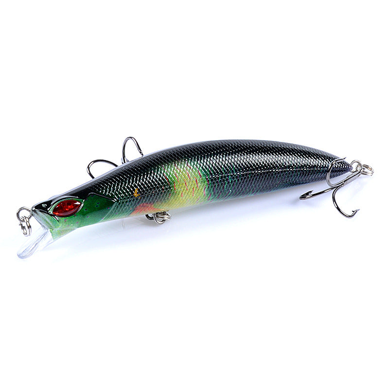 5X Popper Poppers 12.3cm Fishing Lure Lures Surface Tackle Fresh Saltwater V324-LB133