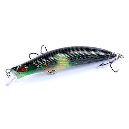 5X Popper Poppers 12.3cm Fishing Lure Lures Surface Tackle Fresh Saltwater V324-LB133