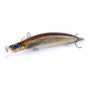 5X Popper Poppers 12.3cm Fishing Lure Lures Surface Tackle Fresh Saltwater V324-LB133