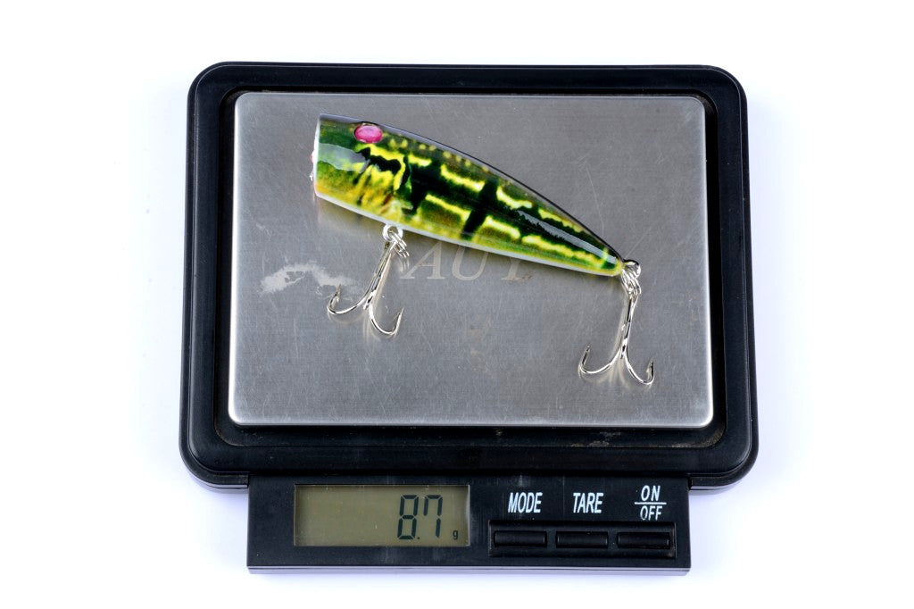 4X 6.8cm Popper Poppers Fishing Lure Lures Surface Tackle Saltwater V324-LB26