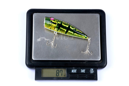 4X 6.8cm Popper Poppers Fishing Lure Lures Surface Tackle Saltwater V324-LB26