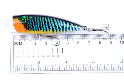 4X 6.8cm Popper Poppers Fishing Lure Lures Surface Tackle Saltwater V324-LB26