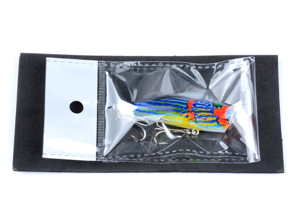 4X 6.8cm Popper Poppers Fishing Lure Lures Surface Tackle Saltwater V324-LB26