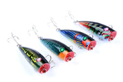 4X 6.8cm Popper Poppers Fishing Lure Lures Surface Tackle Saltwater V324-LB26