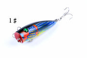 4X 6.8cm Popper Poppers Fishing Lure Lures Surface Tackle Saltwater V324-LB26