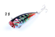 4X 6.8cm Popper Poppers Fishing Lure Lures Surface Tackle Saltwater V324-LB26