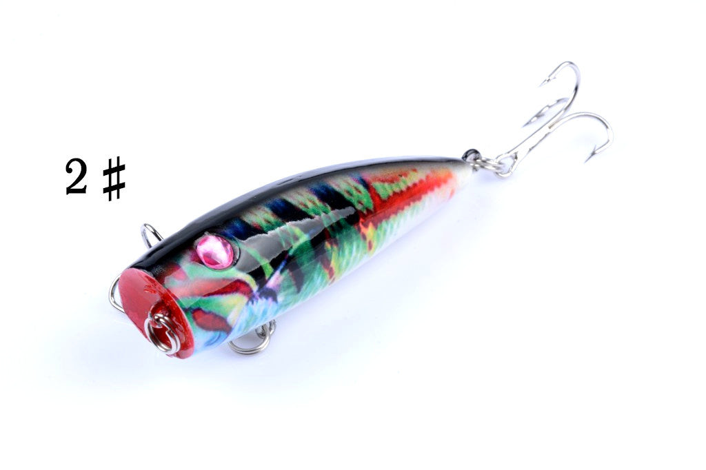 4X 6.8cm Popper Poppers Fishing Lure Lures Surface Tackle Saltwater V324-LB26