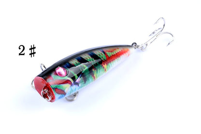 4X 6.8cm Popper Poppers Fishing Lure Lures Surface Tackle Saltwater V324-LB26
