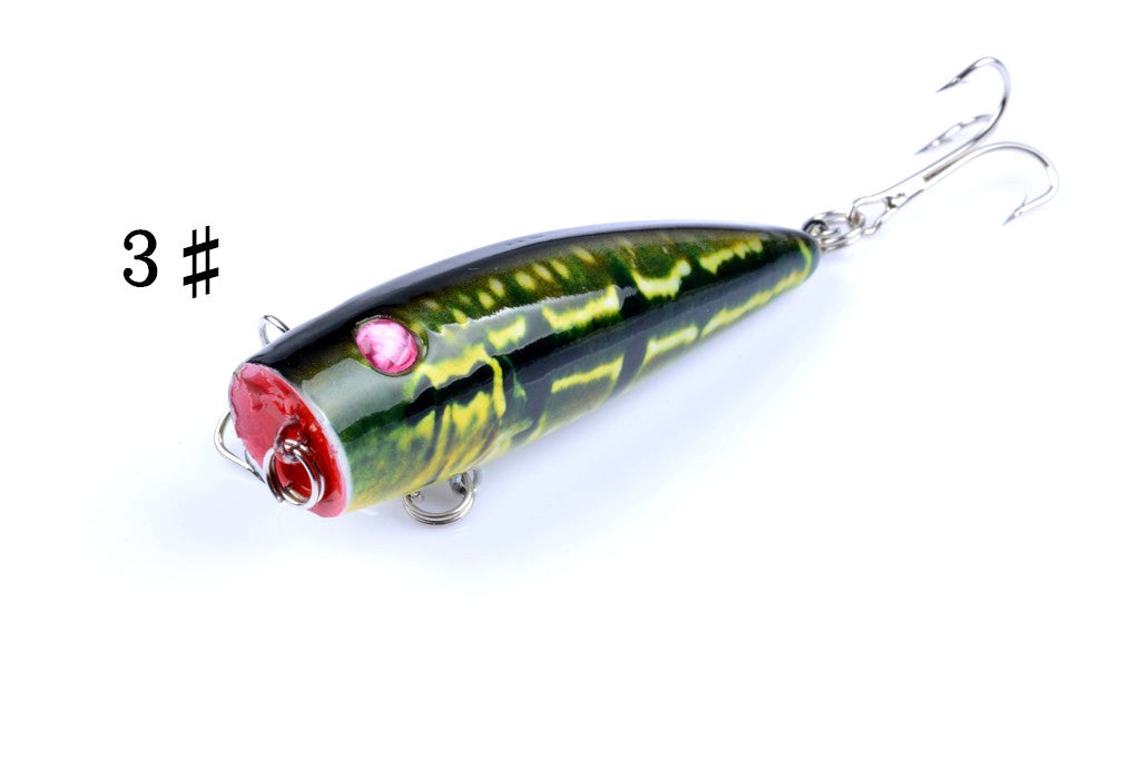 4X 6.8cm Popper Poppers Fishing Lure Lures Surface Tackle Saltwater V324-LB26