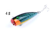 4X 6.8cm Popper Poppers Fishing Lure Lures Surface Tackle Saltwater V324-LB26