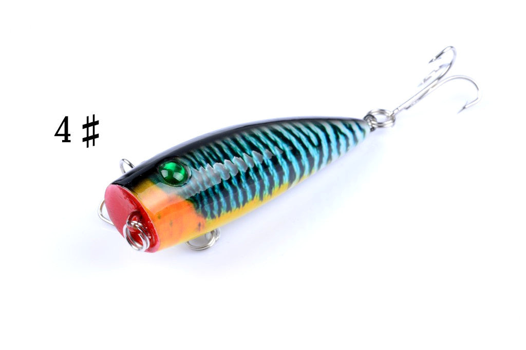 4X 6.8cm Popper Poppers Fishing Lure Lures Surface Tackle Saltwater V324-LB26