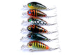 6x 4.5cm Popper Crank Bait Fishing Lure Lures Surface Tackle Saltwater V324-LB58