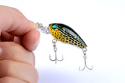 6x 4.5cm Popper Crank Bait Fishing Lure Lures Surface Tackle Saltwater V324-LB58