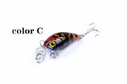 6x 4.5cm Popper Crank Bait Fishing Lure Lures Surface Tackle Saltwater V324-LB58