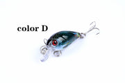 6x 4.5cm Popper Crank Bait Fishing Lure Lures Surface Tackle Saltwater V324-LB58