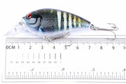 5x 7cm Popper Crank Bait Fishing Lure Lures Surface Tackle Saltwater V324-LB73