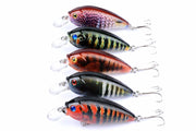 5x 7cm Popper Crank Bait Fishing Lure Lures Surface Tackle Saltwater V324-LB73