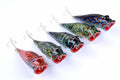 5X 8cm Popper Poppers Fishing Lure Lures Surface Tackle Fresh Saltwater V324-LB76