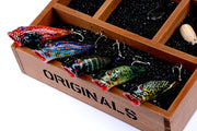5X 8cm Popper Poppers Fishing Lure Lures Surface Tackle Fresh Saltwater V324-LB76