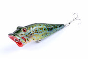 5X 8cm Popper Poppers Fishing Lure Lures Surface Tackle Fresh Saltwater V324-LB76