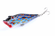 5X 8cm Popper Poppers Fishing Lure Lures Surface Tackle Fresh Saltwater V324-LB76