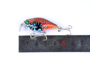 6x 4.3cm Popper Crank Bait Fishing Lure Lures Surface Tackle Saltwater V324-LB95