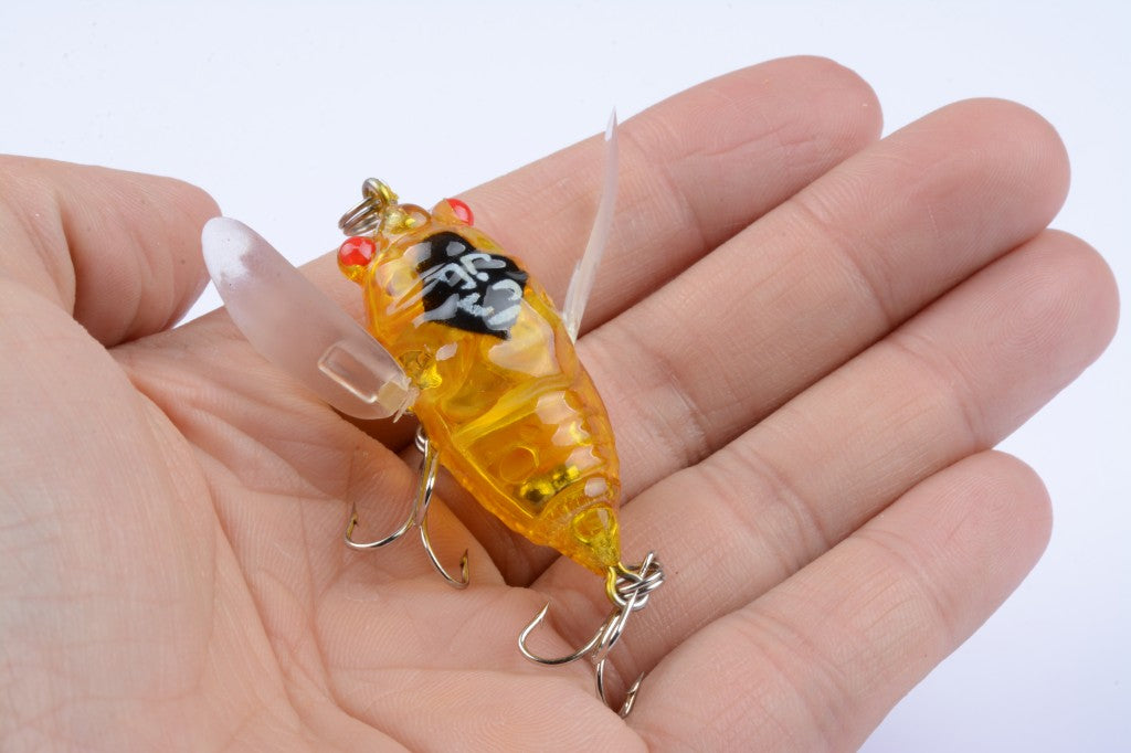 4x Popper Poppers 5cm Fishing Lure Lures Surface Tackle Fresh Saltwater V324-LD-ST002