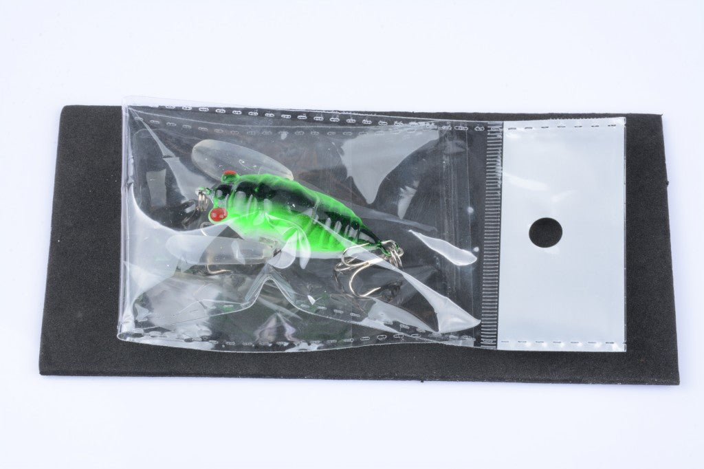 4x Popper Poppers 5cm Fishing Lure Lures Surface Tackle Fresh Saltwater V324-LD-ST002