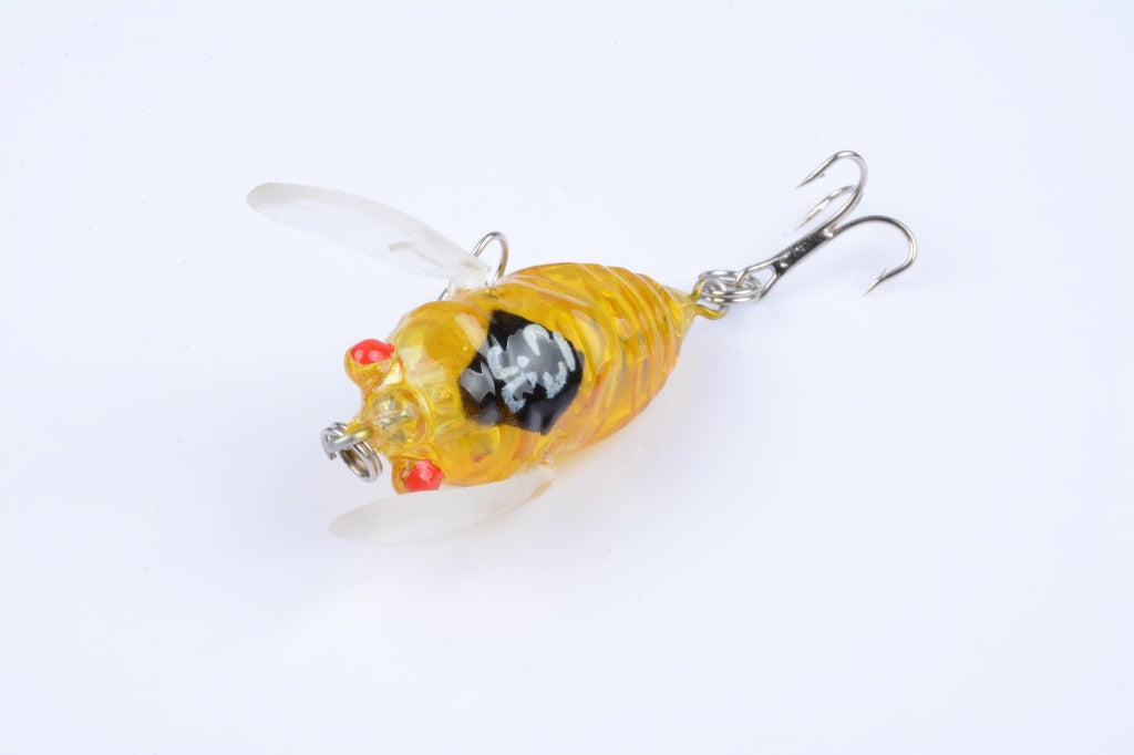 4x Popper Poppers 5cm Fishing Lure Lures Surface Tackle Fresh Saltwater V324-LD-ST002