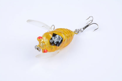 4x Popper Poppers 5cm Fishing Lure Lures Surface Tackle Fresh Saltwater V324-LD-ST002