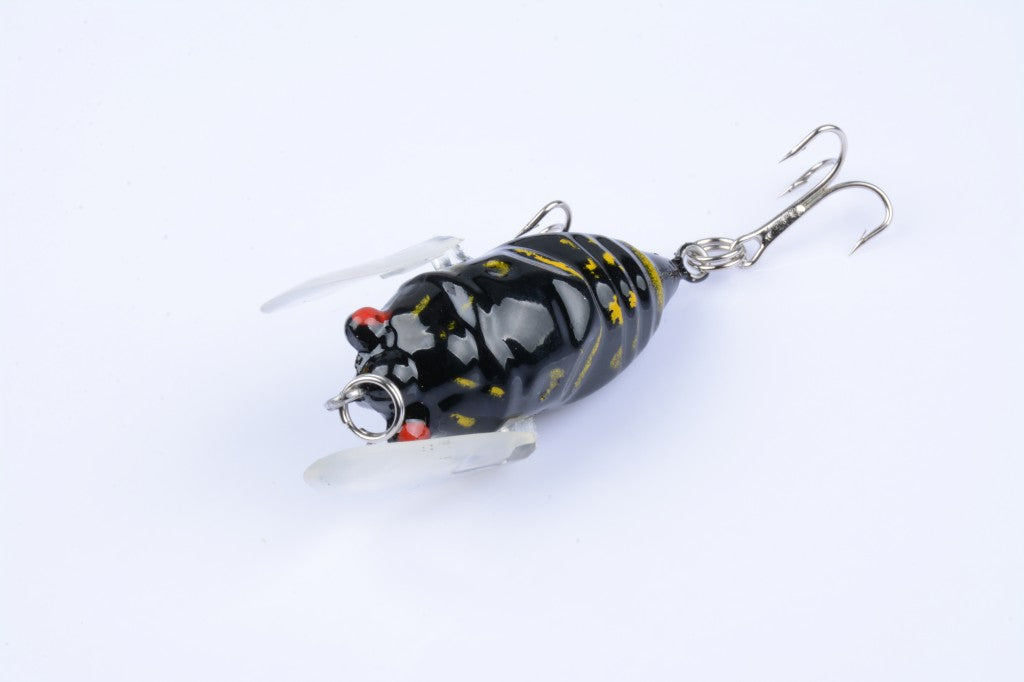 4x Popper Poppers 5cm Fishing Lure Lures Surface Tackle Fresh Saltwater V324-LD-ST002