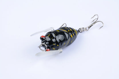 4x Popper Poppers 5cm Fishing Lure Lures Surface Tackle Fresh Saltwater V324-LD-ST002