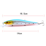 5x Popper Minnow 14cm Fishing Lure Lures Surface Tackle Fresh Saltwater V324-M0199