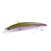 8x Popper Minnow 11.2cm Fishing Lure Lures Surface Tackle Fresh Saltwater V324-M0207
