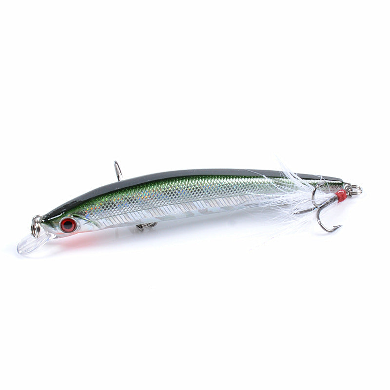 8x Popper Minnow 11.2cm Fishing Lure Lures Surface Tackle Fresh Saltwater V324-M0207