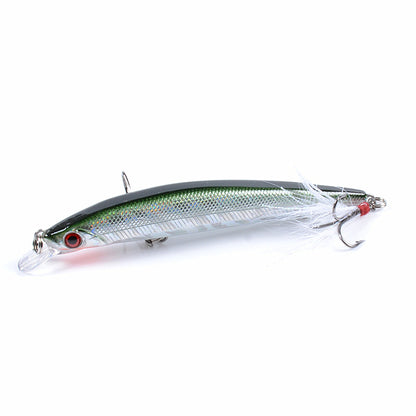 8x Popper Minnow 11.2cm Fishing Lure Lures Surface Tackle Fresh Saltwater V324-M0207