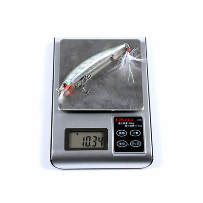 8x Popper Minnow 11.2cm Fishing Lure Lures Surface Tackle Fresh Saltwater V324-M0207