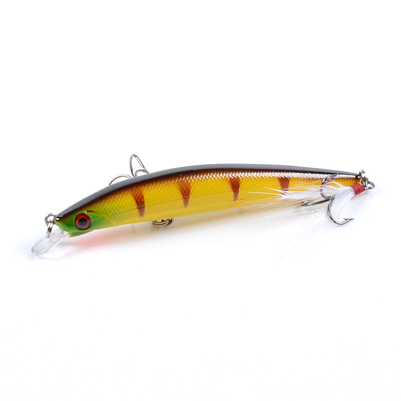 8x Popper Minnow 11.2cm Fishing Lure Lures Surface Tackle Fresh Saltwater V324-M0207