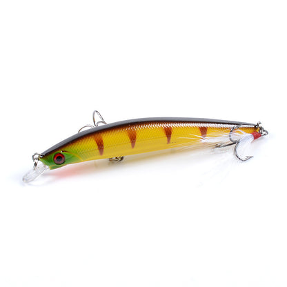 8x Popper Minnow 11.2cm Fishing Lure Lures Surface Tackle Fresh Saltwater V324-M0207