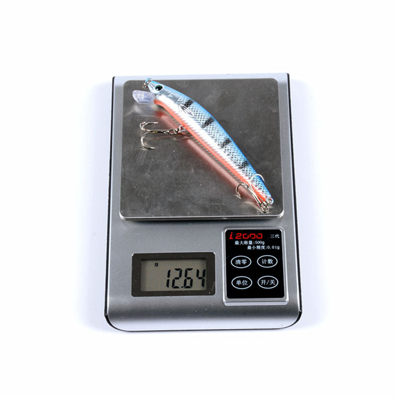7x Popper Minnow 11.8cm Fishing Lure Lures Surface Tackle Fresh Saltwater V324-M0216