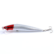 7x Popper Minnow 11.8cm Fishing Lure Lures Surface Tackle Fresh Saltwater V324-M0216