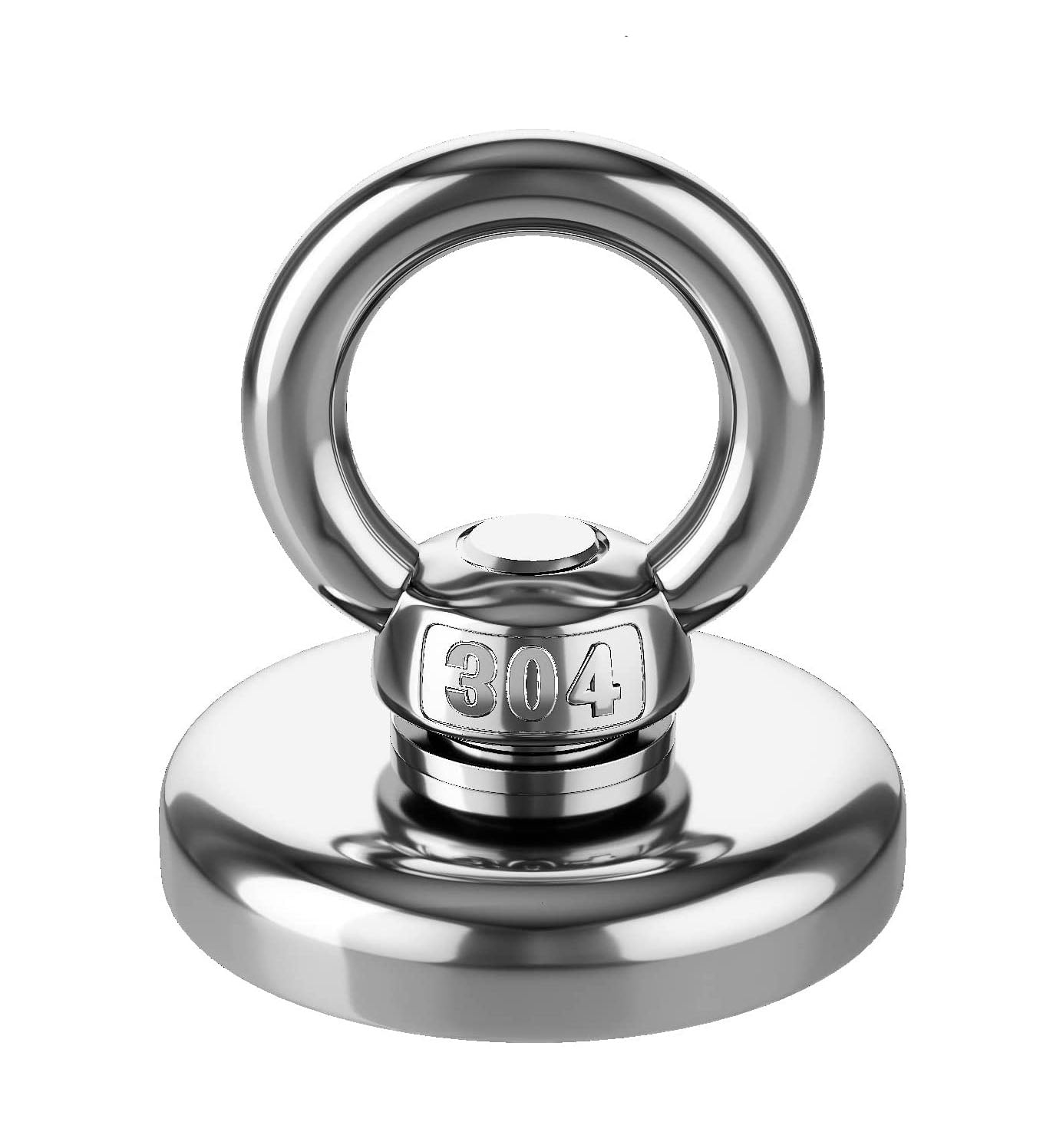 Heavy Duty Magnetic Hooks 30KG Countersunk Hole Eyebolt Kitchen, Office and Garage V324-MAG-D32